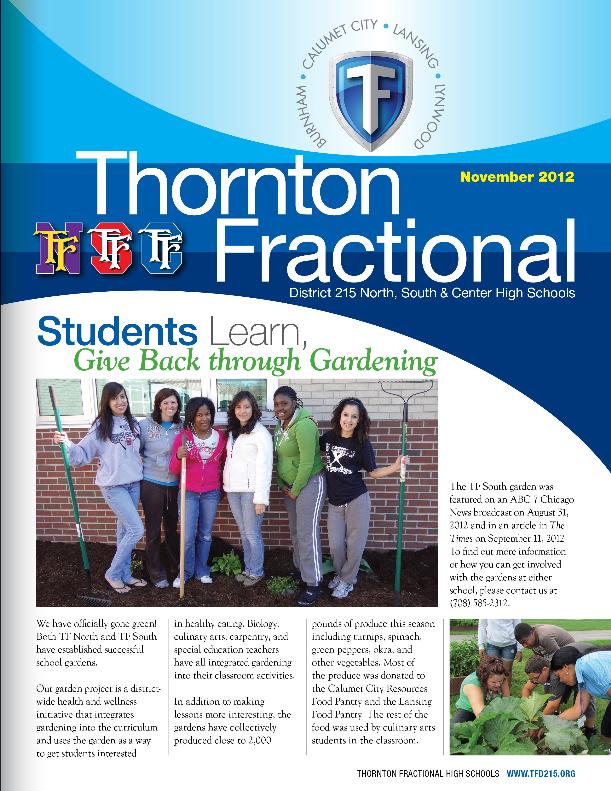 District Newsletter Nov 2012