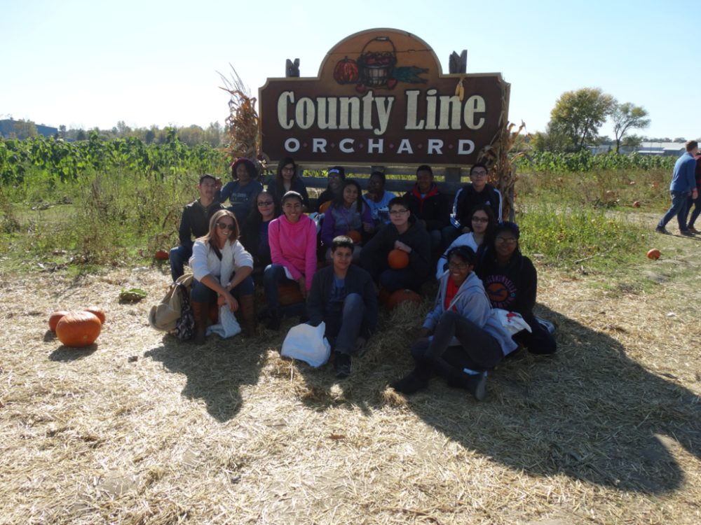Fall field trip to County Line Orchard