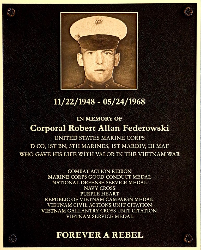 Corporal Robert Allan Federowski