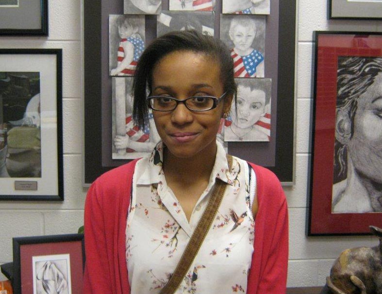 Aliyah Muhammad, Rotary Club's April Student of the Month