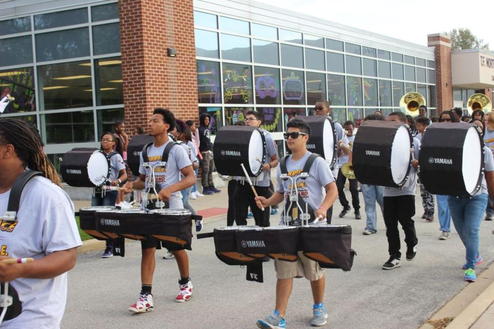 The P.A.S.E. Percussion Section