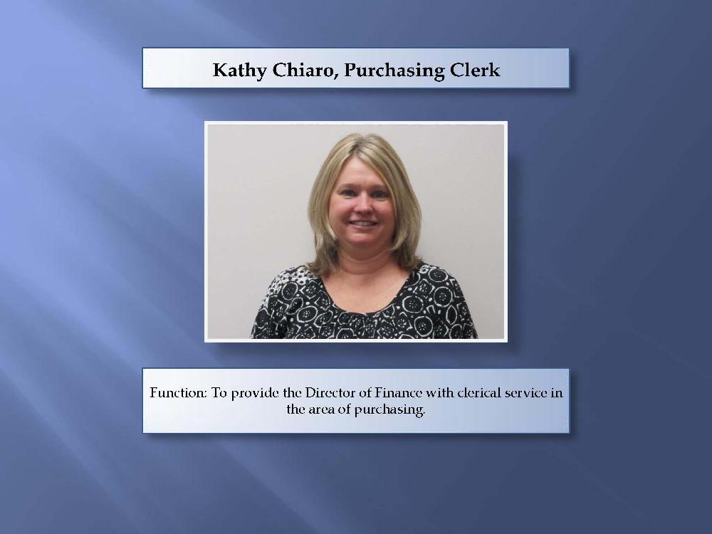 Purchasing Clerk