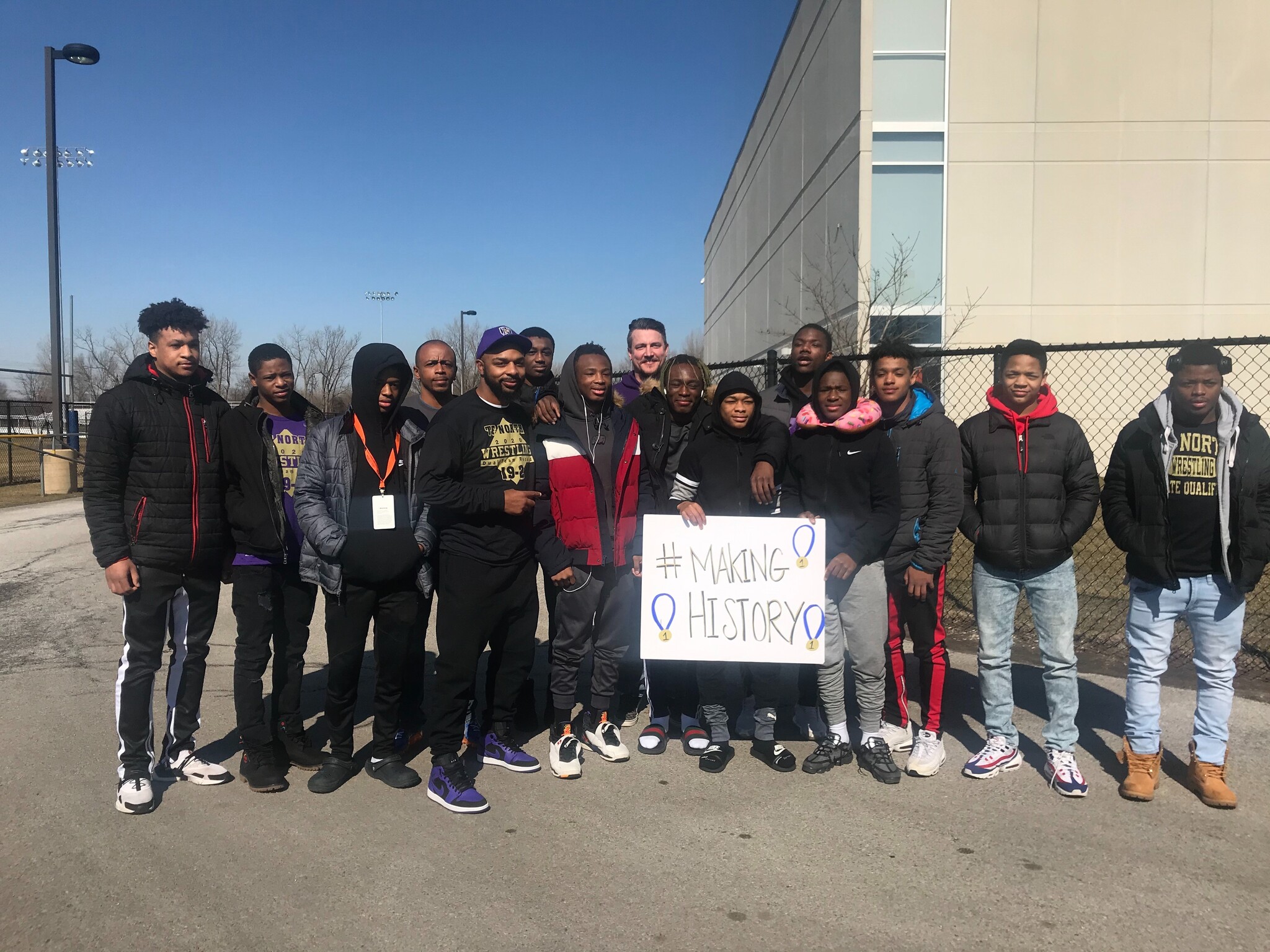 Welcomed home from State with a CCPD and CCFD escort!